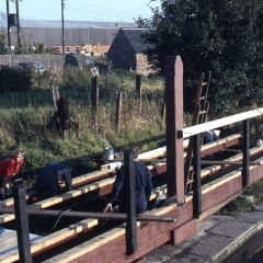 Rebuilding the Swing Bridge 1986