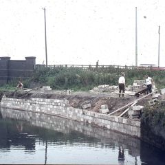 Restoration of Erewash Canal and Langley Bridge Lock and Basins 1970-1973