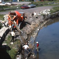 Restoration of Erewash Canal and Langley Bridge Lock and Basins 1970-1973