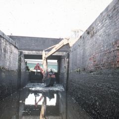 Restoration of Erewash Canal and Langley Bridge Lock and Basins 1970-1973