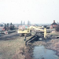 Restoration of Erewash Canal and Langley Bridge Lock and Basins 1970-1973