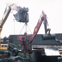 Restoration of Erewash Canal and Langley Bridge Lock and Basins 1970-1973