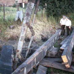 Rebuilding the Swing Bridge 1986