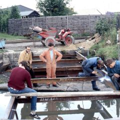 Rebuilding the Swing Bridge 1986