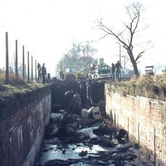 Restoration of Erewash Canal and Langley Bridge Lock and Basins 1970-1973