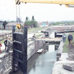 Restoration of Erewash Canal and Langley Bridge Lock and Basins 1970-1973